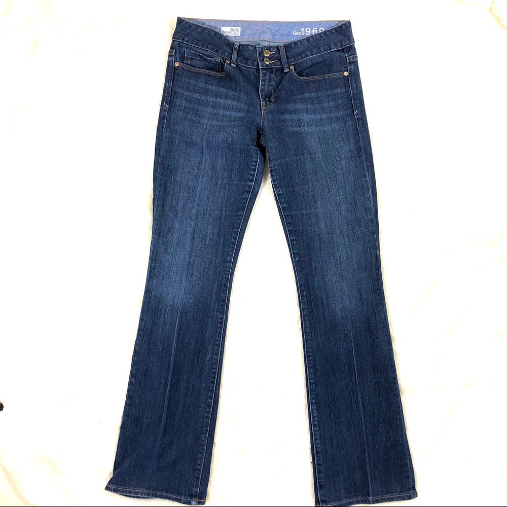 Gap 1969 Perfect Boot Cut Jeans Size 28 6R Medium